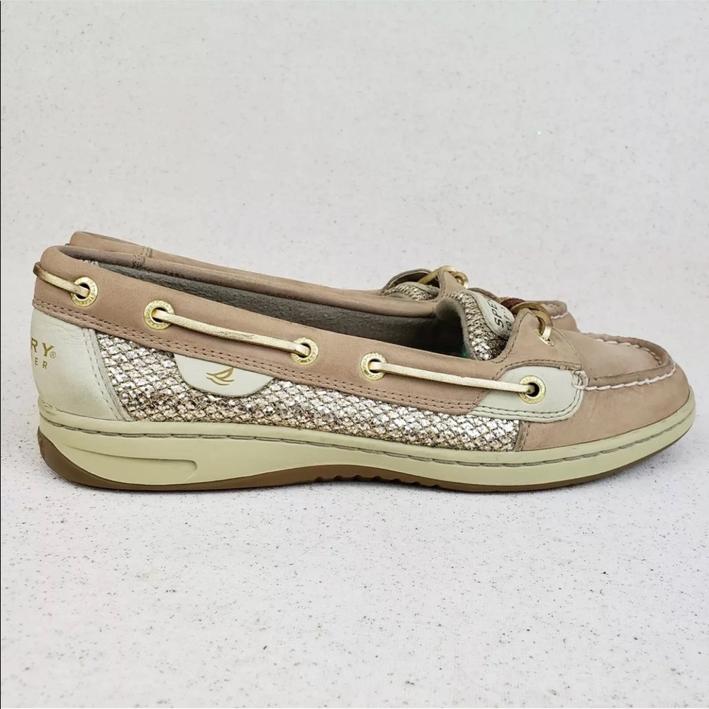 Sperry Top-Sider Angelfish Gold Glitter Boat Shoes